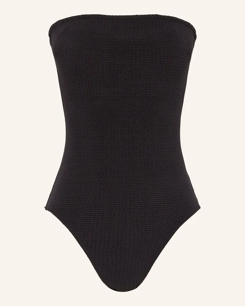 Seafolly Australia Bandeau-Badeanzug Sea Dive schwarz Schwarz