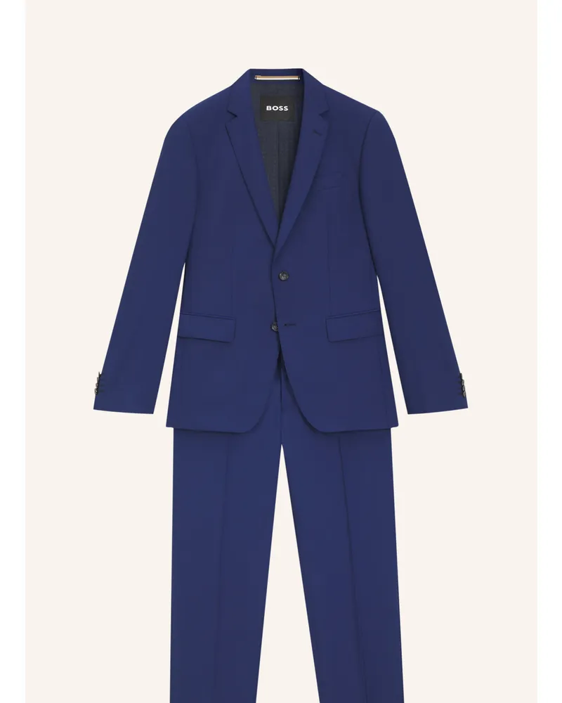 HUGO BOSS Business Anzug H-HUGE-2PCS-224 Slim Fit Dunkelblau
