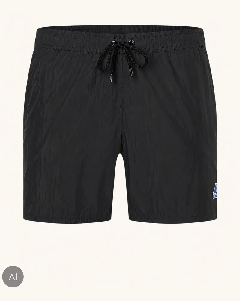 K-Way Badehose Le Vrai Olivier schwarz Schwarz