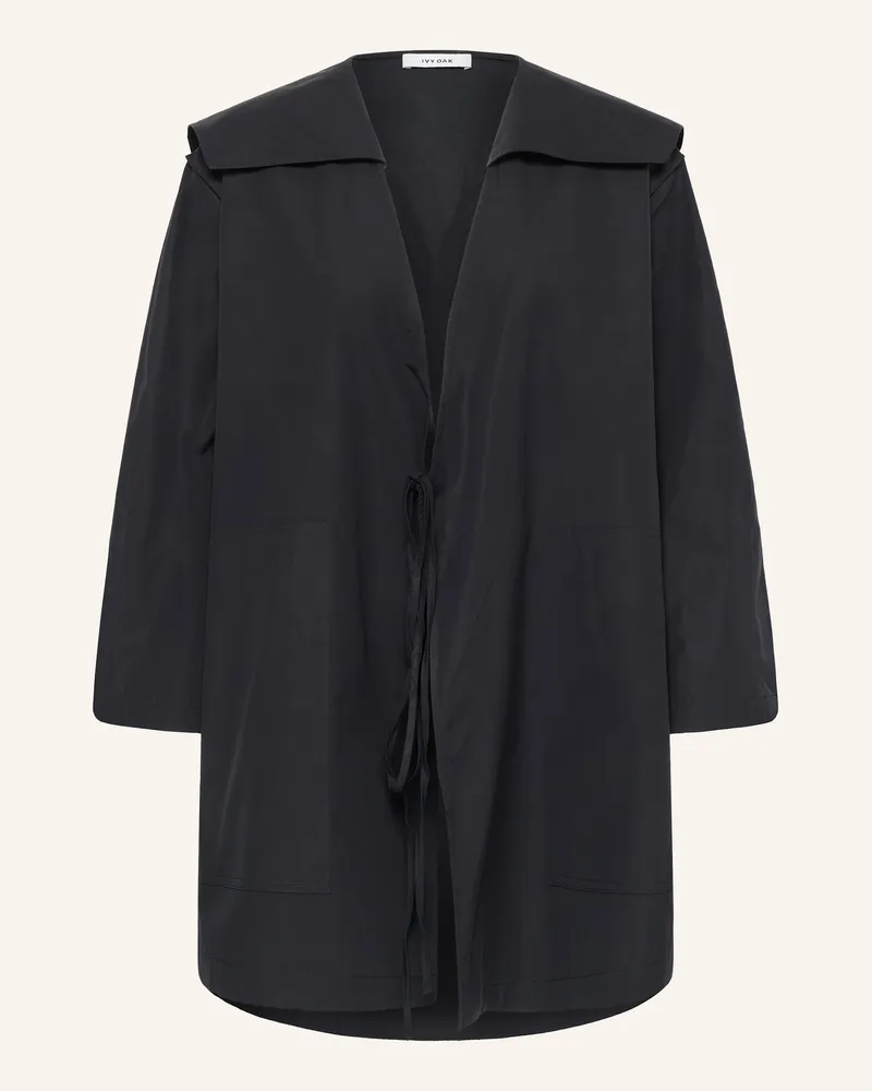 IVY & OAK Wickelkleid Ioodela schwarz Schwarz