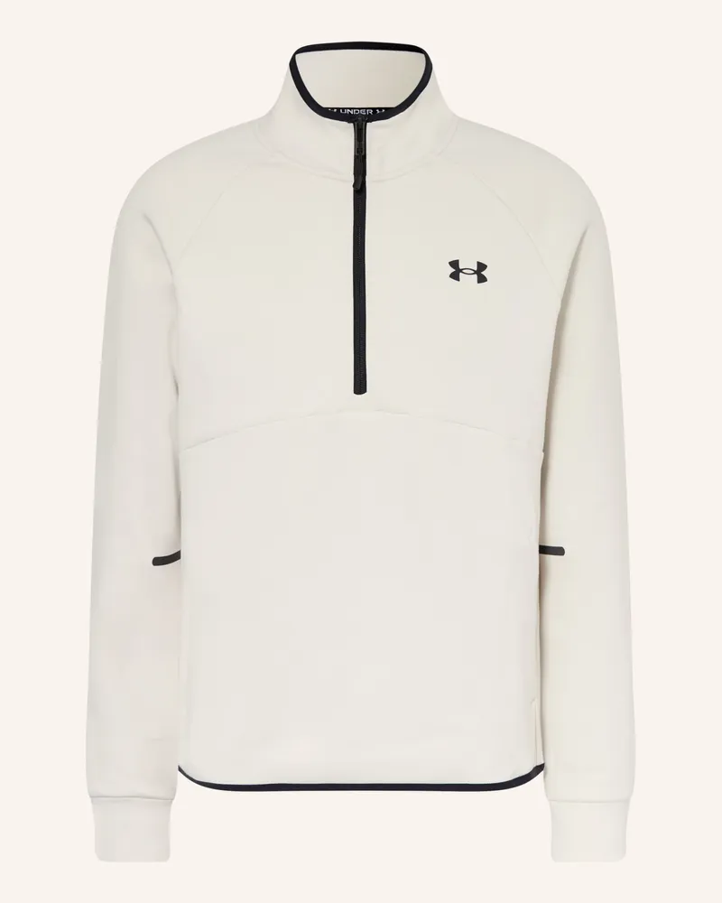 Under Armour Sweat-Troyer Ua Unstoppable beige Ecru