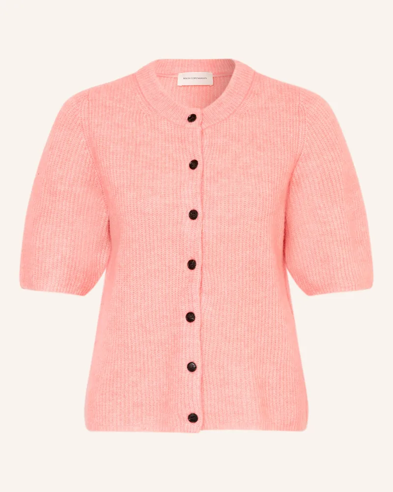 MOSS COPENHAGEN Strickjacke Mschjinie Hope rosa Lachs