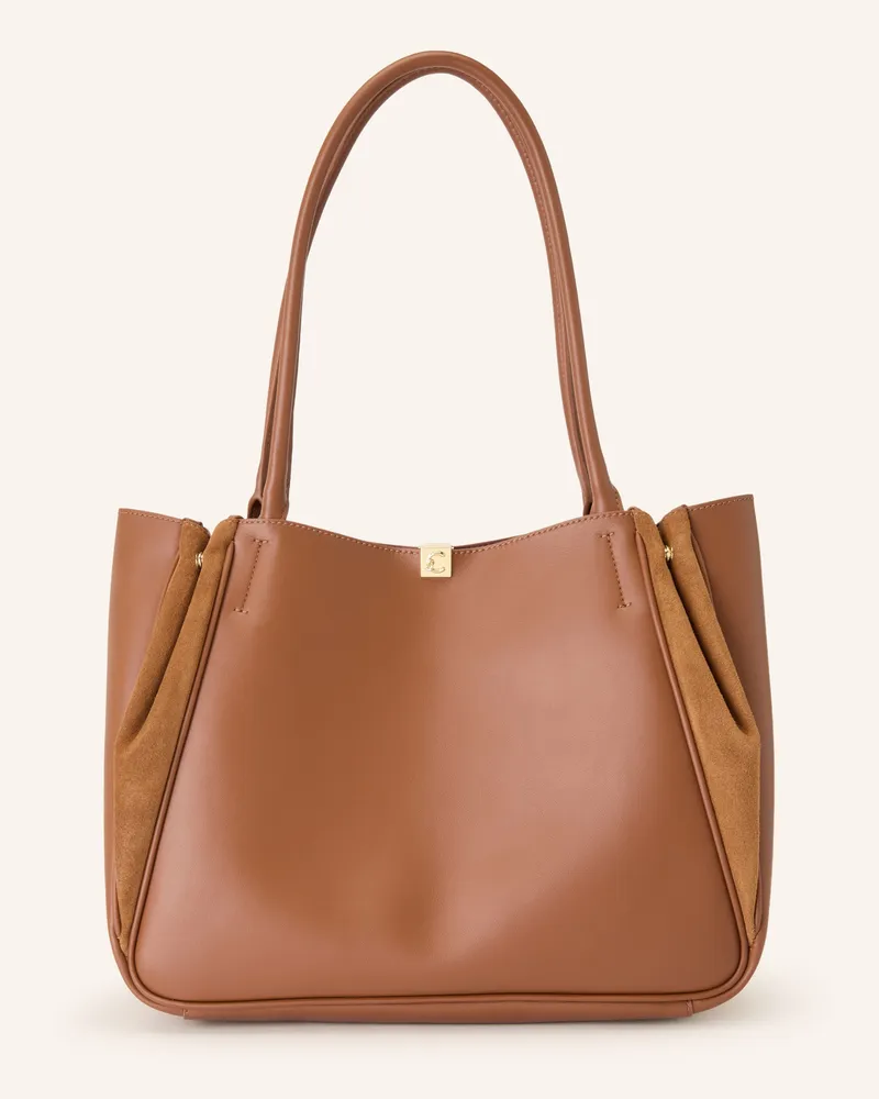 Coccinelle Shopper braun Cognac