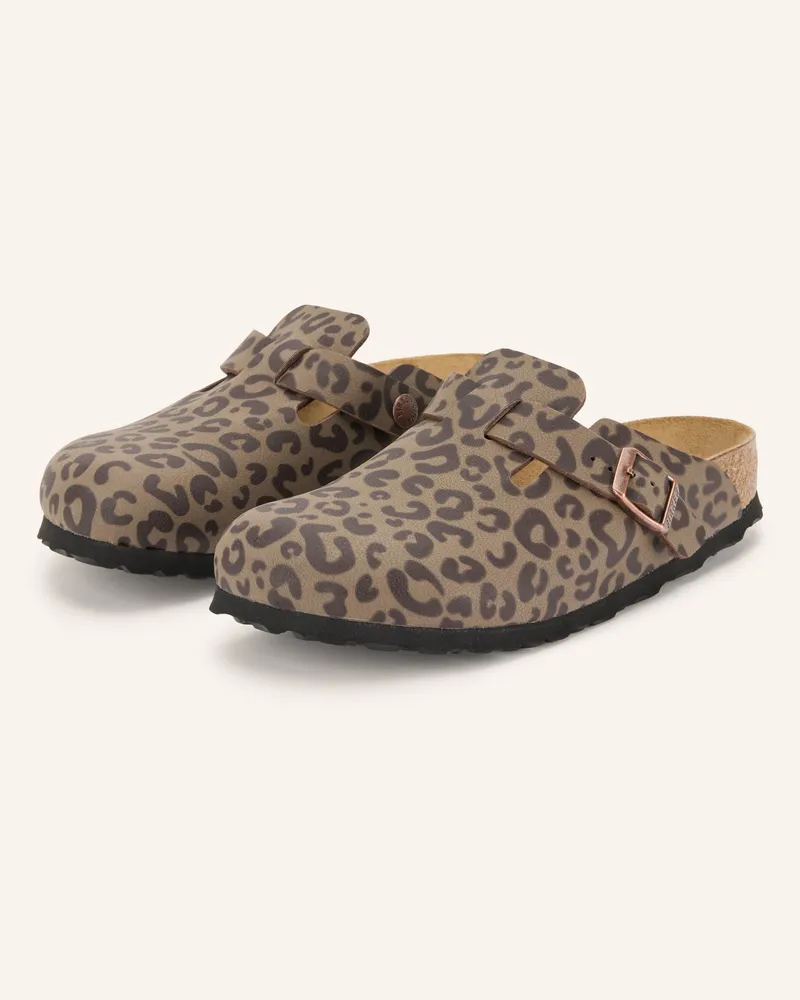 Birkenstock Pantoletten Boston 2.0 braun Beige