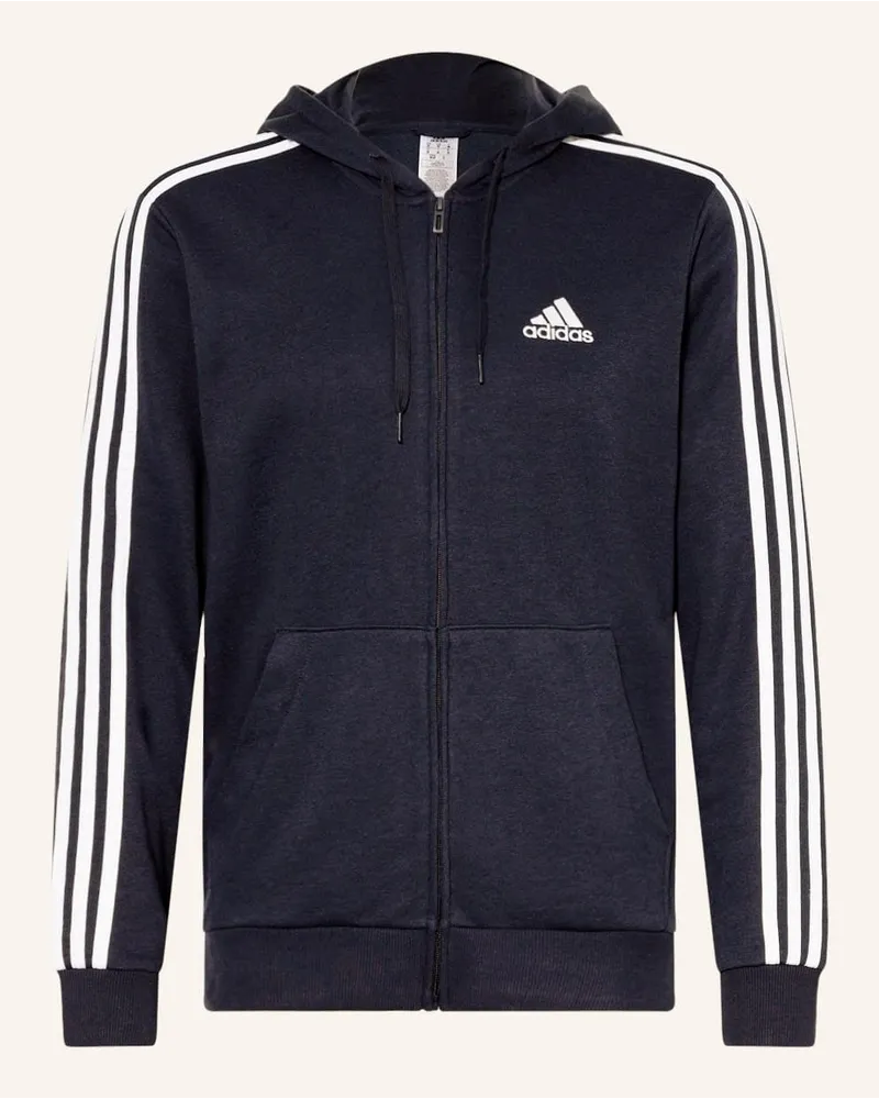 adidas Sweatjacke ESSENTIALS mit Galonstreifen Blau