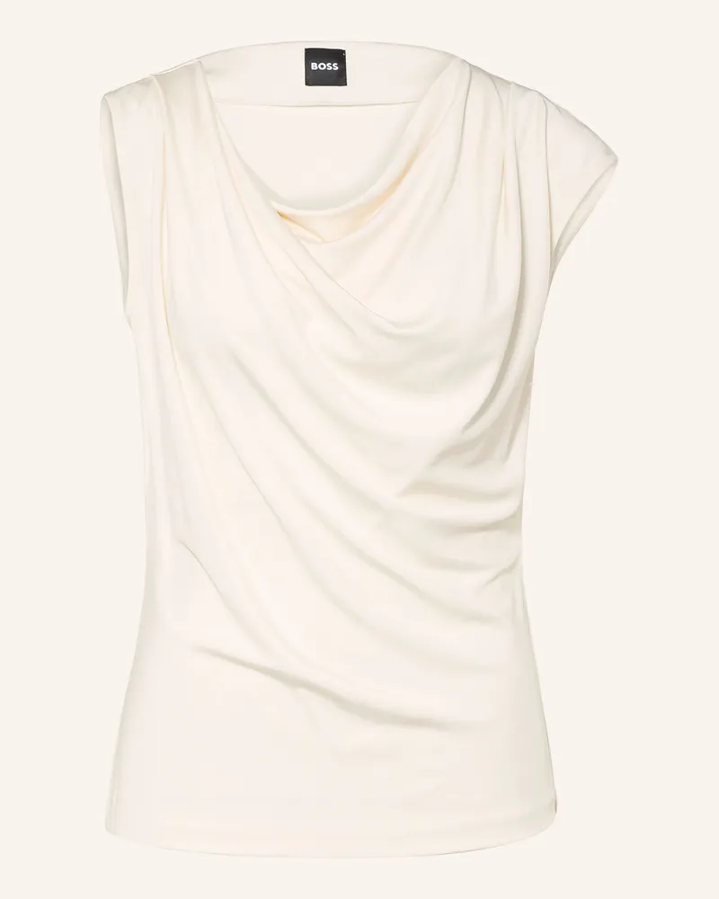 HUGO BOSS Top Emerla weiss Ecru