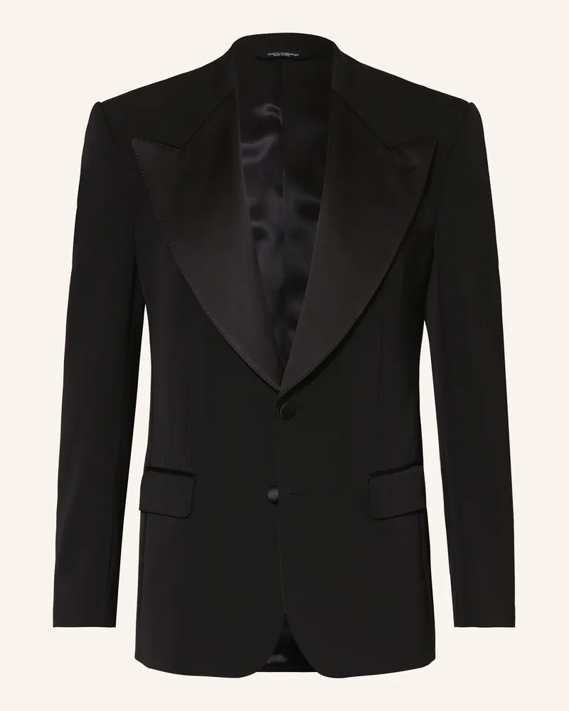 Dolce & Gabbana Smoking-Sakko Regular Fit schwarz Schwarz