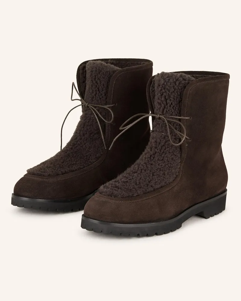 Unützer Schnürboots Dunkelbraun