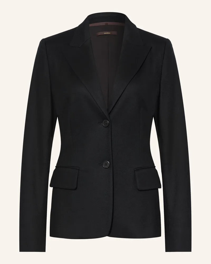 windsor. Jerseyblazer schwarz Schwarz