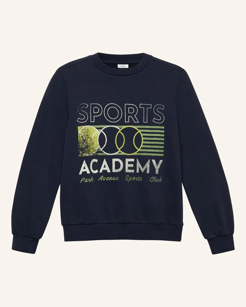 S.Oliver Sweatshirt blau Blau