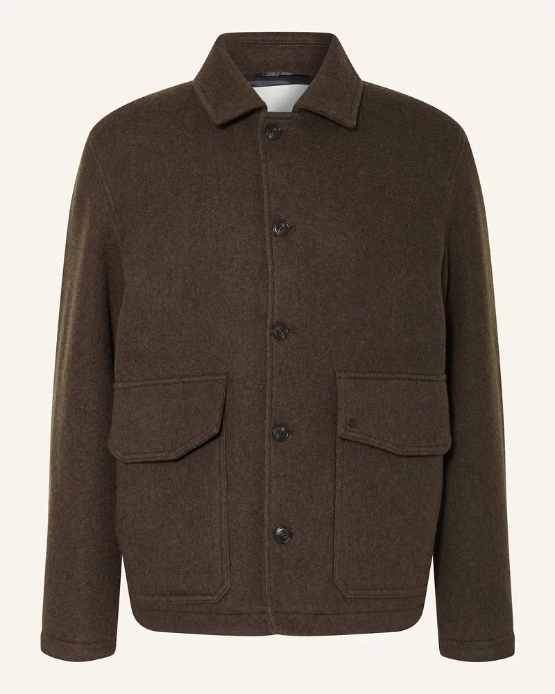 Closed Cabanjacke braun Khaki