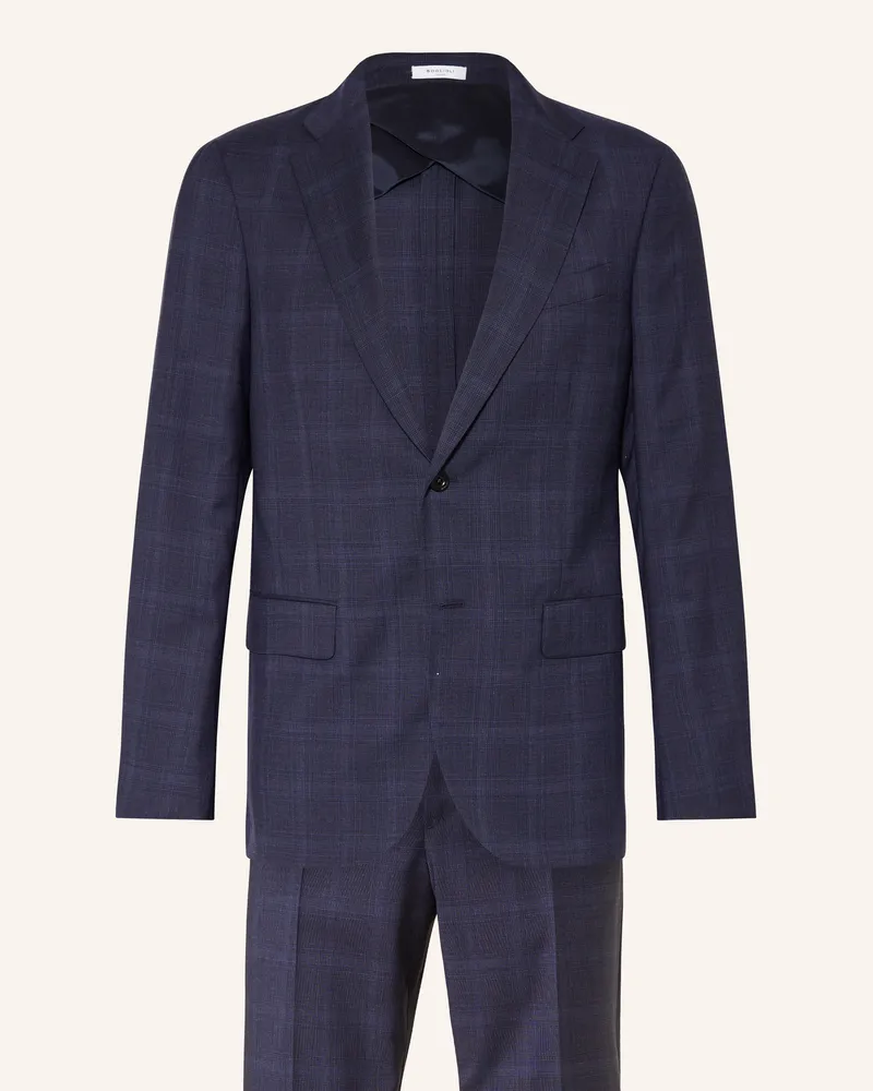 Boglioli Anzug Extra Slim Fit Dunkelblau