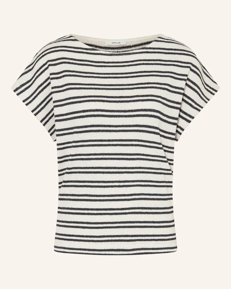 OPUS Strickshirt Sostal blau Dunkelblau