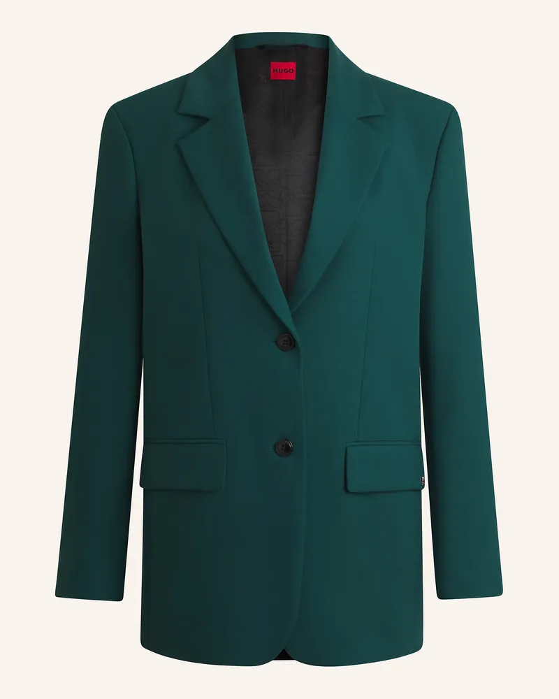 HUGO BOSS Blazer AREOTA Regular Fit Dunkelgrün