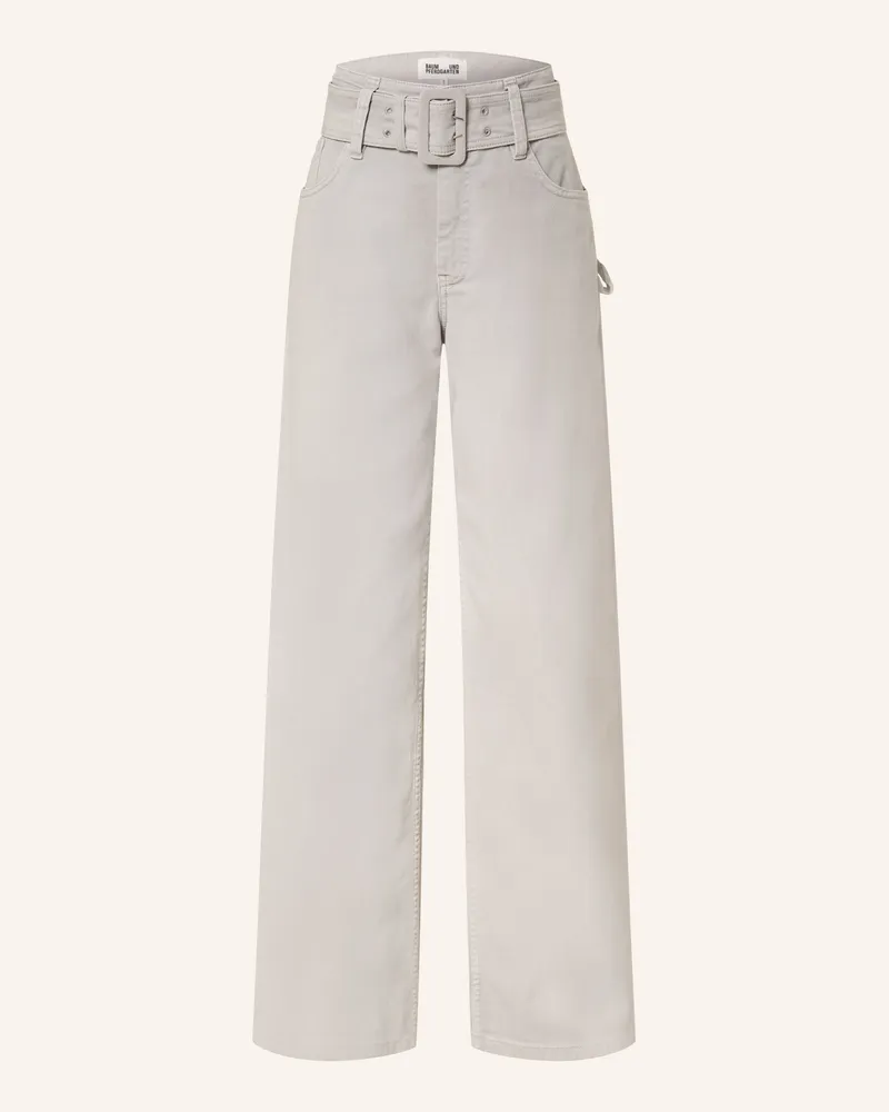Baum und Pferdgarten Wide Leg Jeans Nadja grau C9160