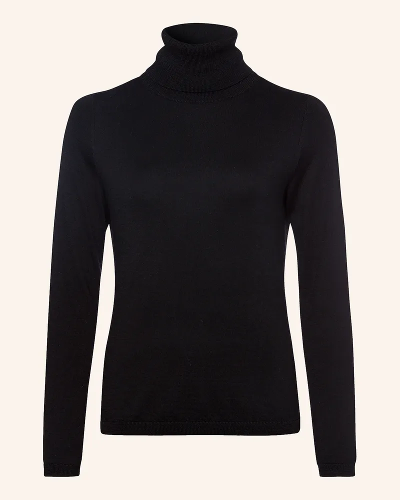 FTC Cashmere Rollkragenpullover Mit Cashmere schwarz Schwarz