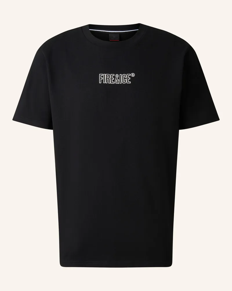 Bogner Fire & Ice Baumwoll-T-Shirt Mick schwarz Schwarz