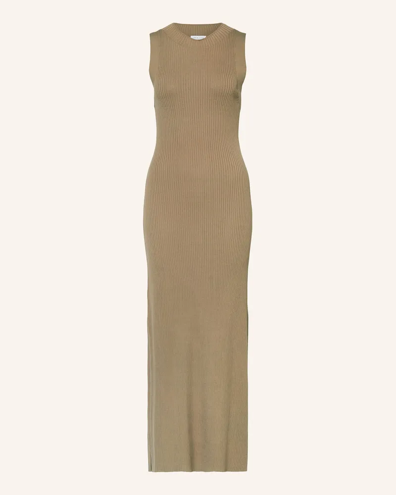 Mrs & HUGS Strickkleid gruen Khaki