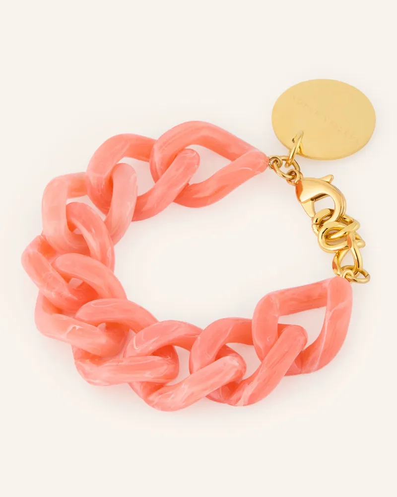 Vanessa Baroni Armband Flat Chain rot Hellrot