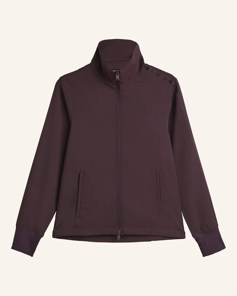 Y-3 Y-3 3-Streifen Track Top rot Rot