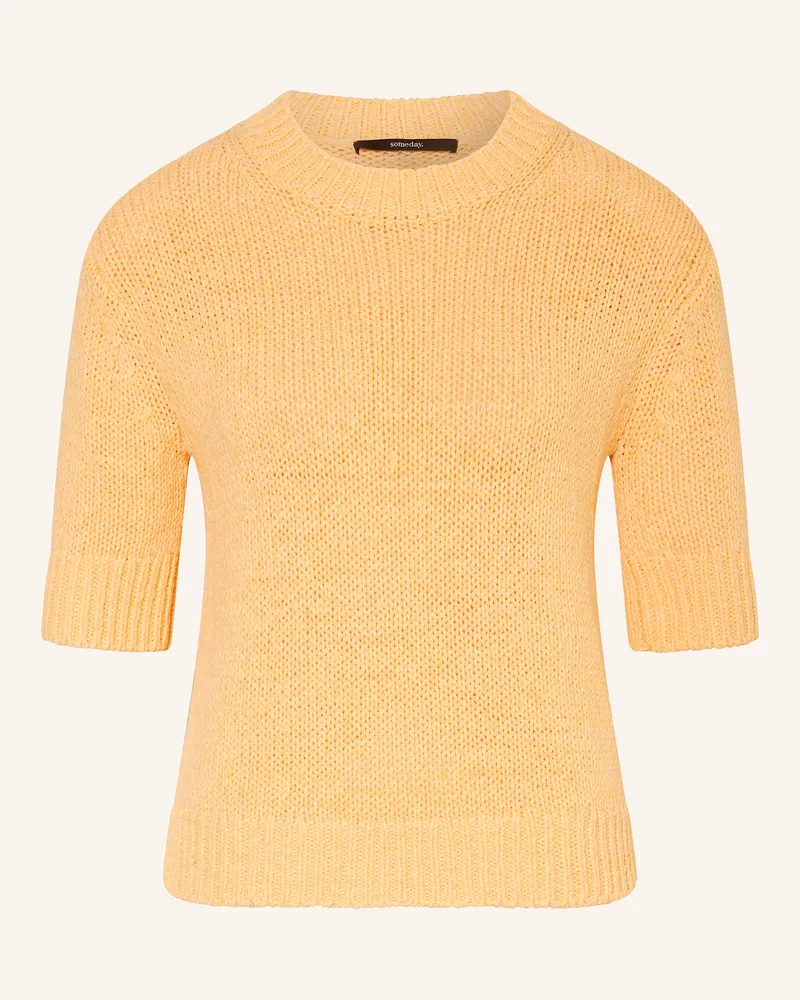 someday. Strickshirt TAVERY Hellorange