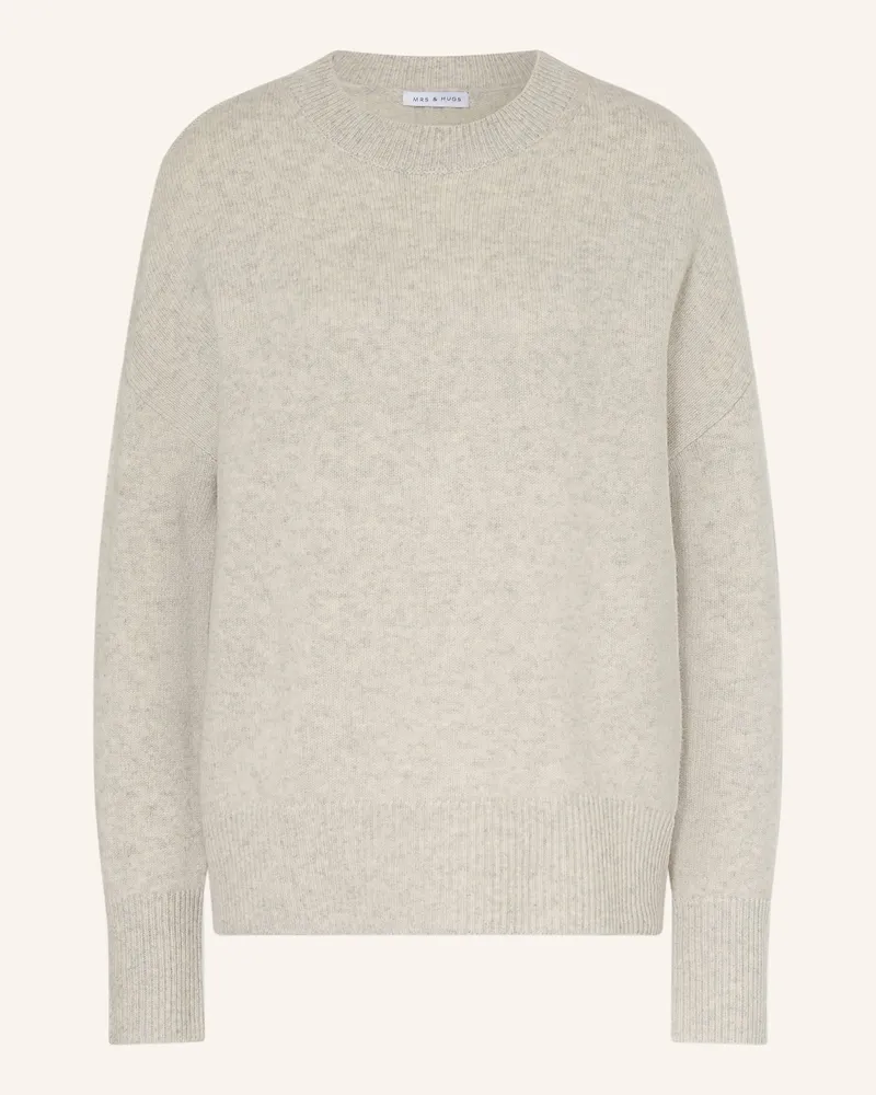 Mrs & HUGS Pullover Hellgrau