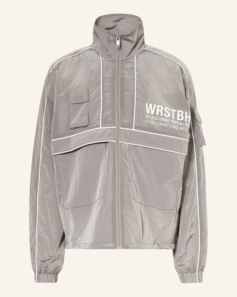 WRSTBHVR Sweatjacke SOBAN Grau