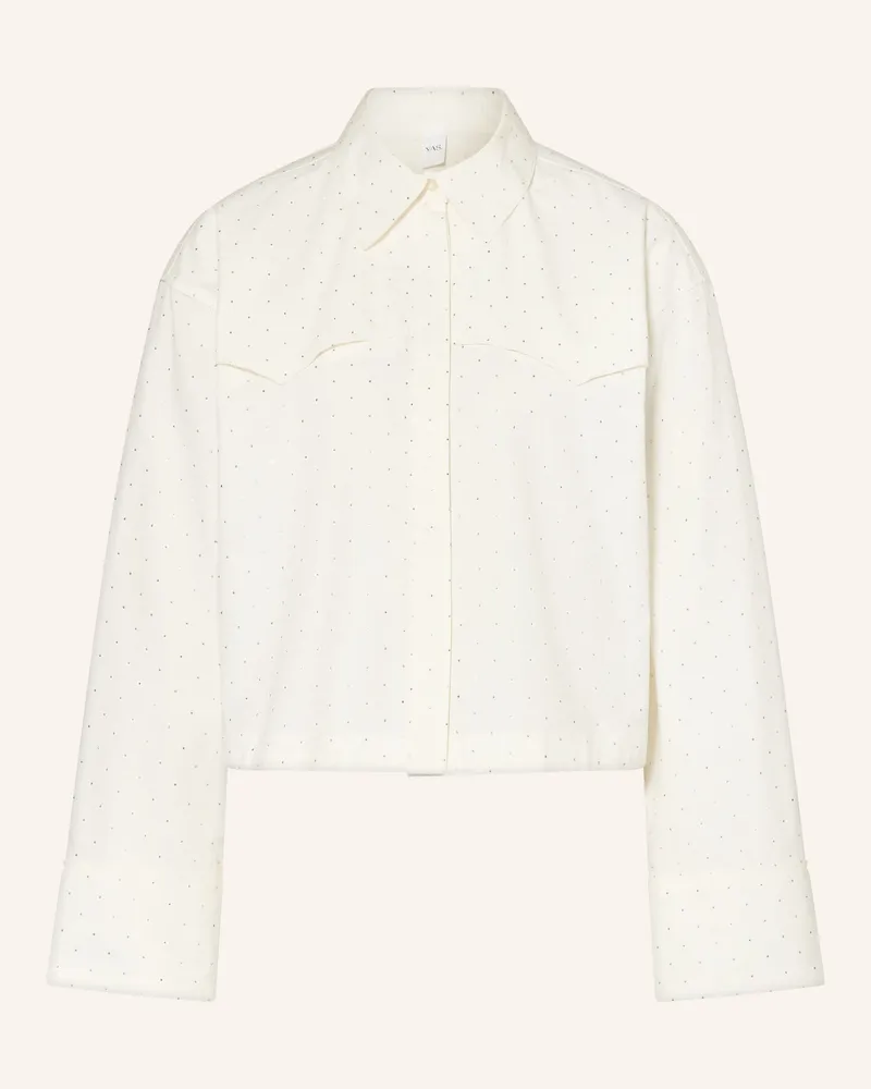 Y.A.S Hemdbluse weiss Ecru