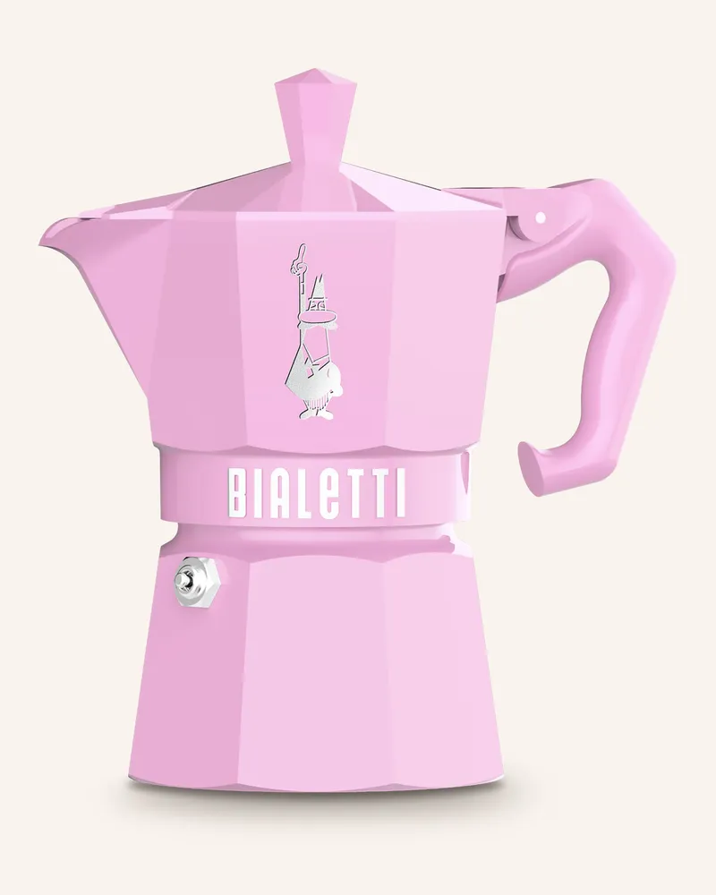Bialetti Espressokocher Moka Exclusive pink Rosa