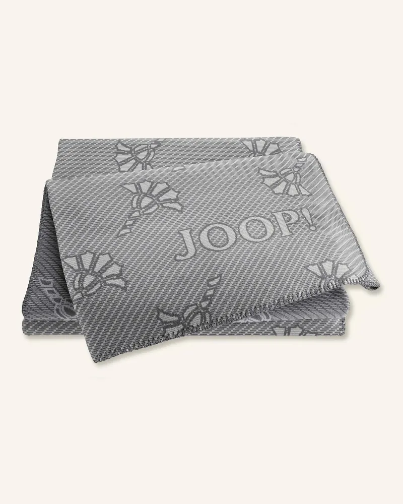 JOOP! Plaid JOOP! ELITE Dunkelgrau