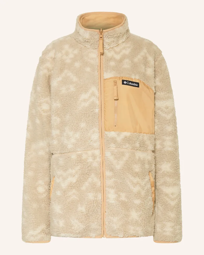 Columbia Sportswear Company Fleecejacke WINTER PASS™ zum Wenden Creme