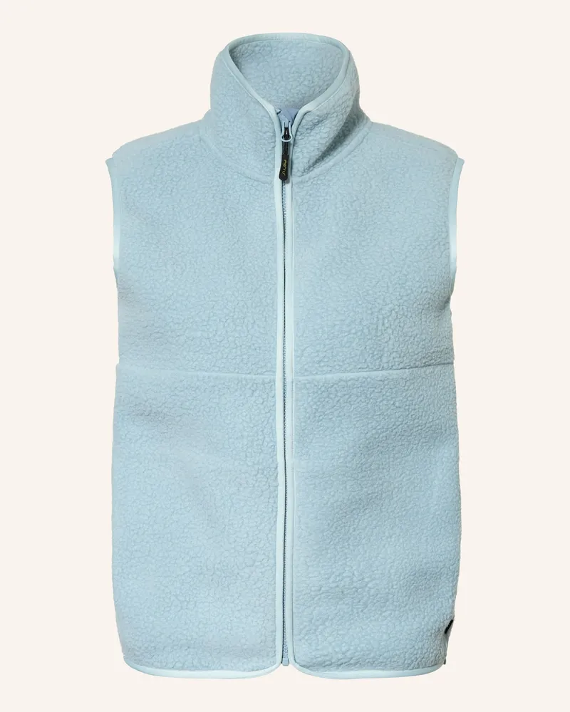 me°ru' Fleeceweste Bobigny blau Hellblau