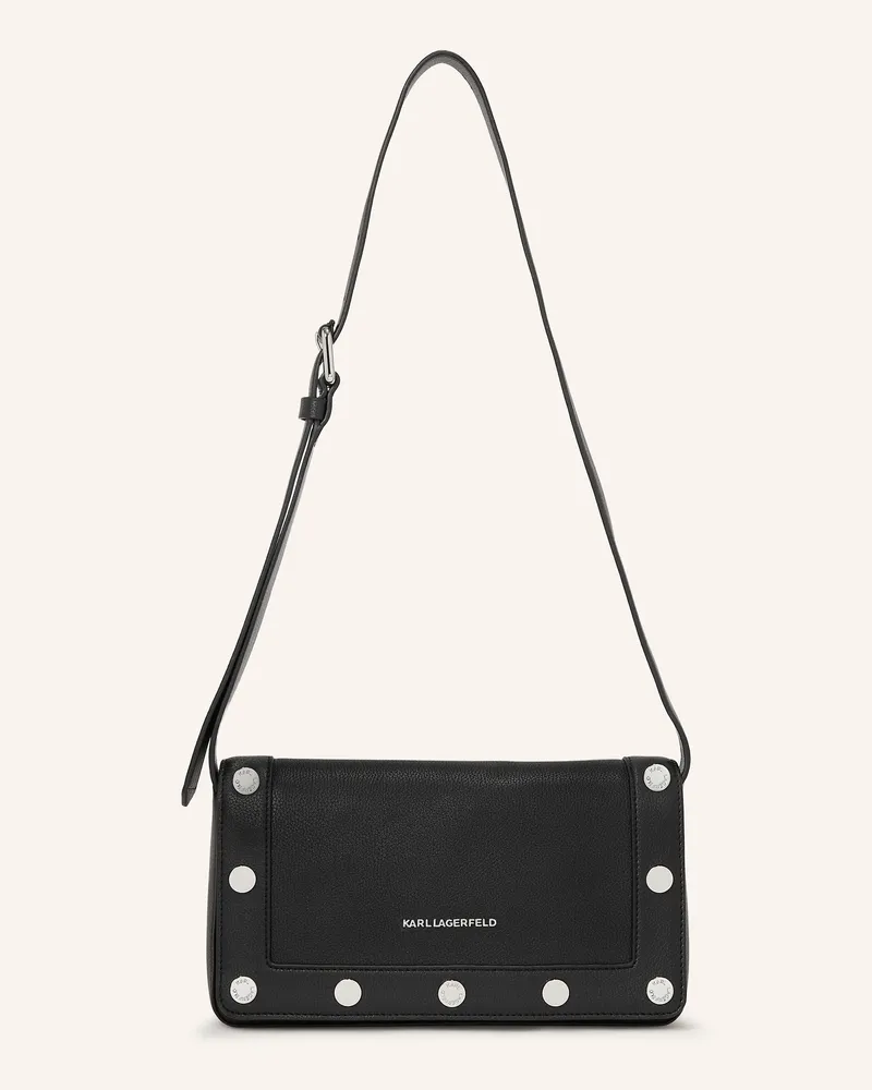 Karl Lagerfeld Schultertasche schwarz Schwarz