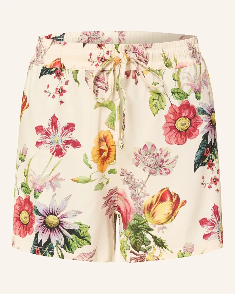 Essenza Schlafshorts Nori Florea weiss Creme