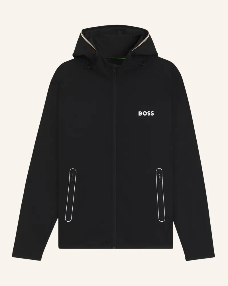 HUGO BOSS Sweatshirt SICON TOC Regular Fit Schwarz