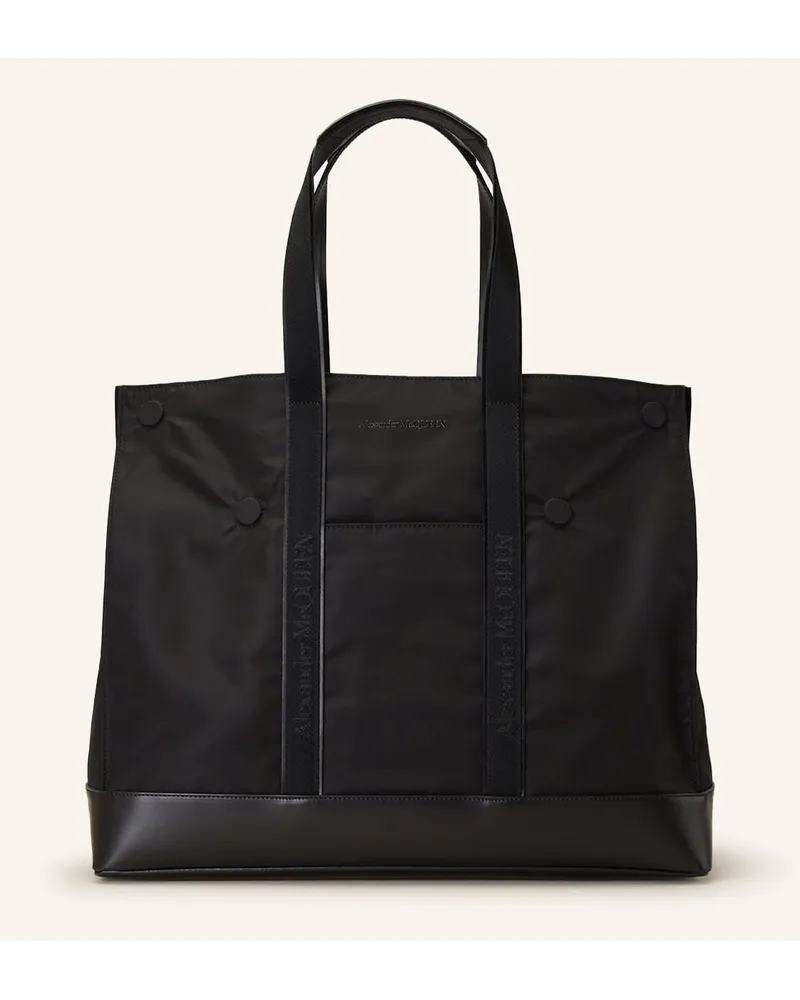 Alexander McQueen Shopper DEMANTA Schwarz