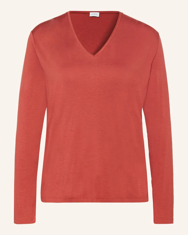 Mey Schlafshirt Serie PURE CHIC Hellrot