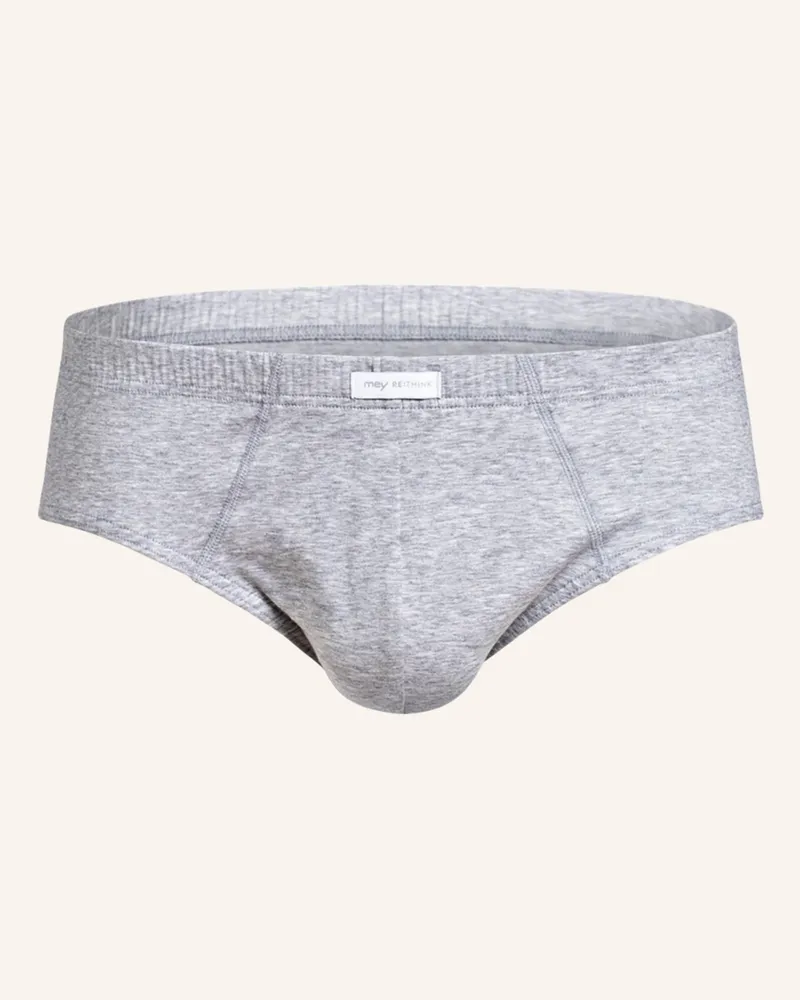 Mey Slip Serie Re:Think grau Hellgrau