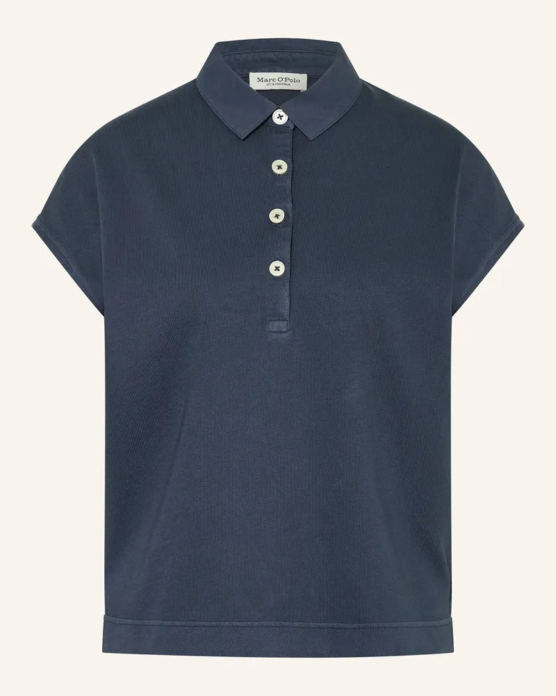 Marc O'Polo Jersey-Poloshirt Blau