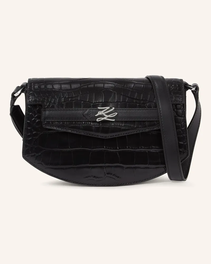 Karl Lagerfeld Kl Studio Umhängetasche schwarz Schwarz