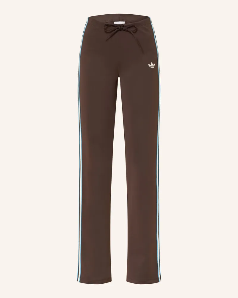 adidas Hose Mit Galonstreifen braun Dunkelbraun