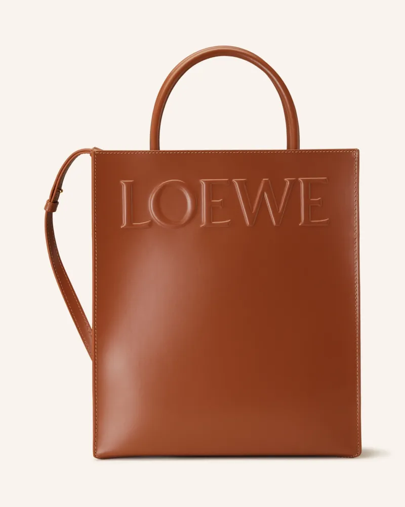 Loewe Shopper a4 Tote braun Braun