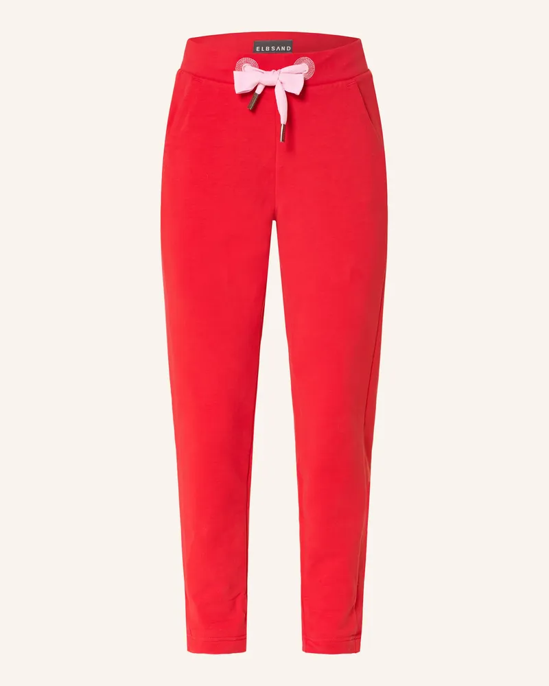 ELBSAND Sweatpants Brinja rot Rot