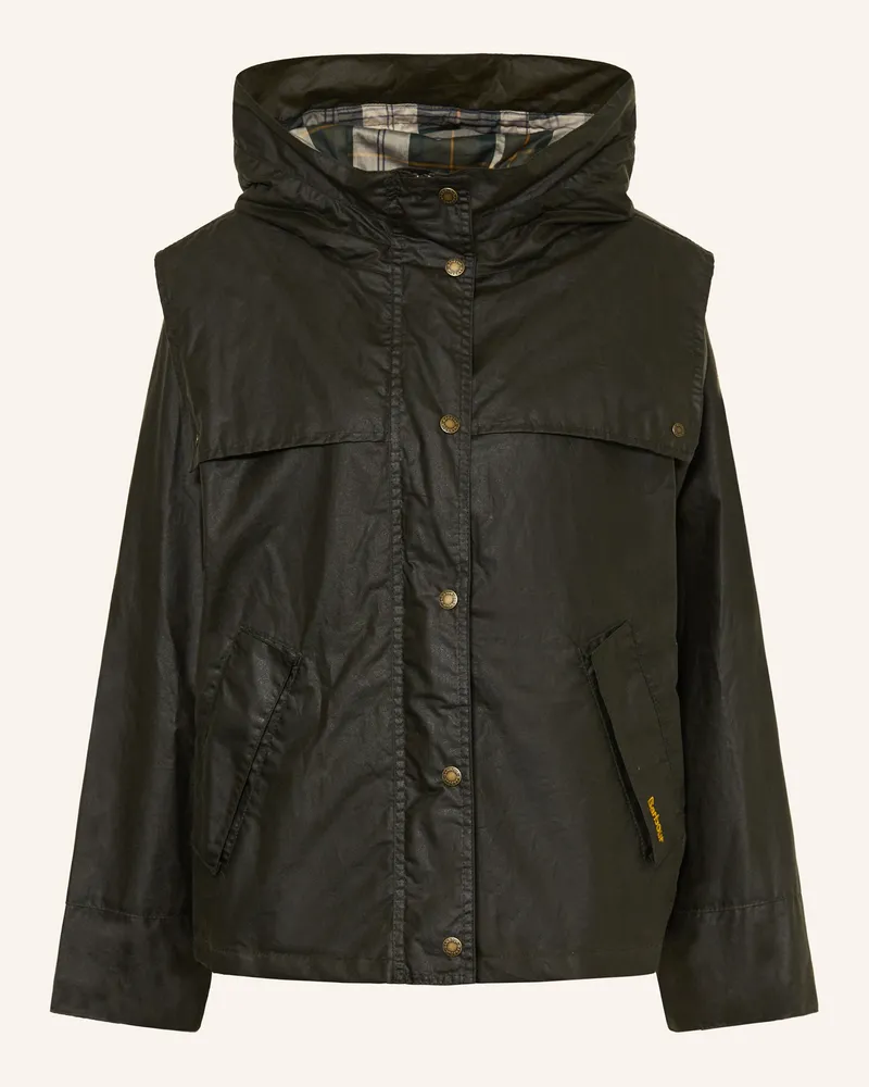 Barbour Fieldjacket Ornella gruen Dunkelgrün
