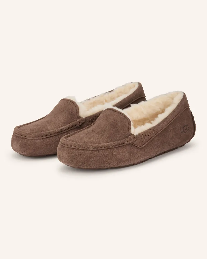 UGG Hausschuhe W Ansley braun Dunkelbraun
