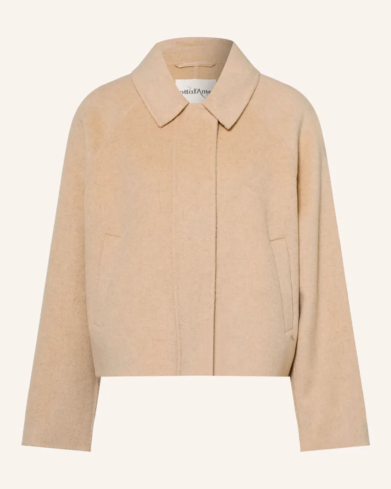 ottod’Ame Overjacket braun Hellbraun