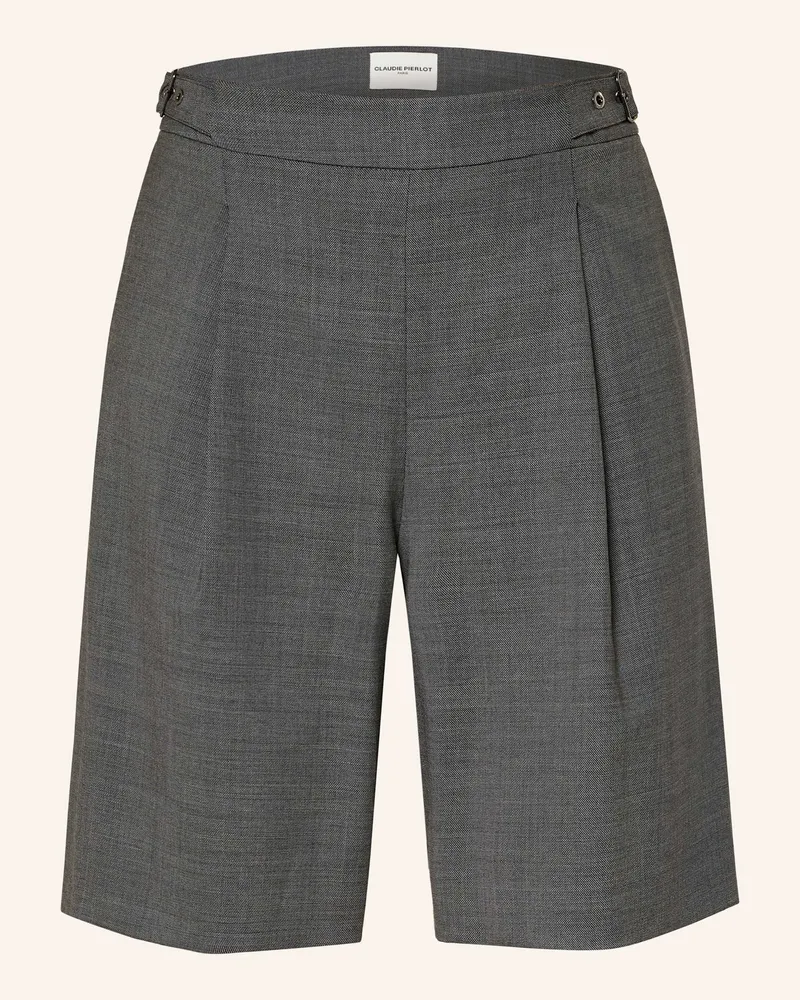 Claudie Pierlot Shorts grau Dunkelgrau