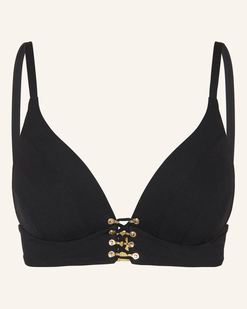 Maryan Mehlhorn Bralette-Bikini-Top BIONICS Schwarz