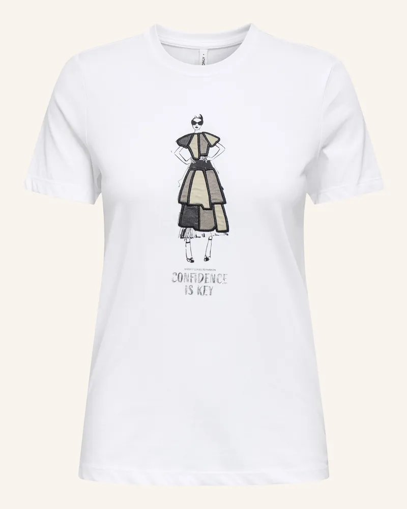 only T-Shirt Weiss