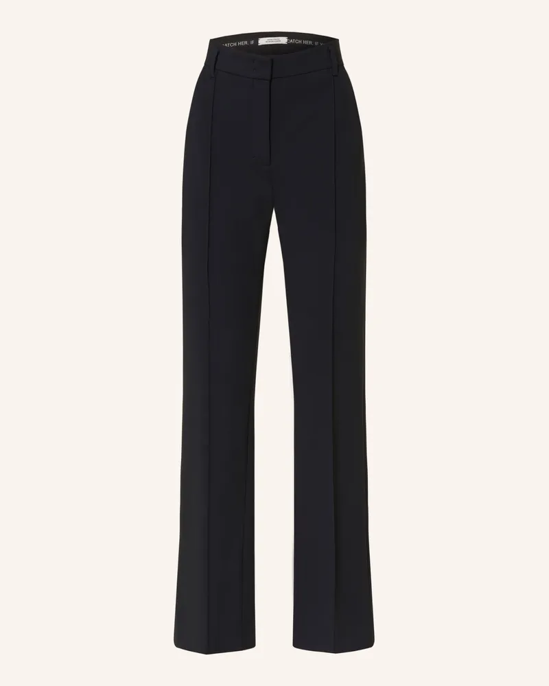 Dorothee Schumacher Marlenhose Emotional Essence Aus Jersey blau Dunkelblau